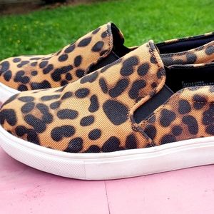 A New Day Women's Leopard/Animal Print Casual Fashion Sneakers. Shoe Size 8.